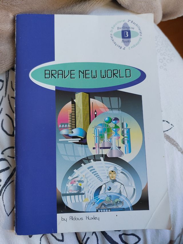 Libro Brave New Word en inglés 2 Bach