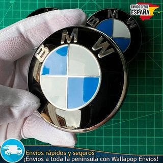 X4 Tapacubos BMW 68mm llantas Cubrebujes Llantas