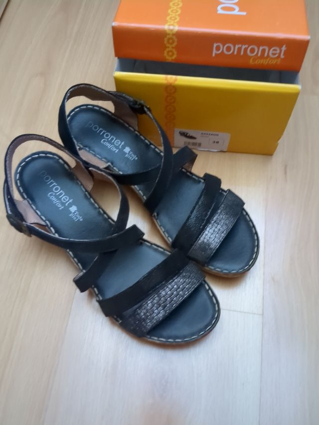 Sandalias Piel talla 38
