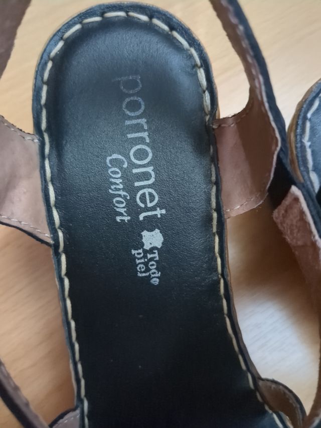 Sandalias Piel talla 38