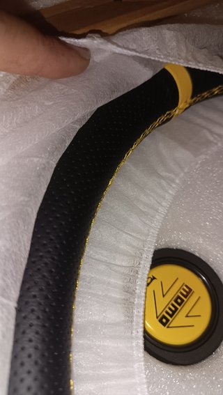 Oferta  Volante desplazado carbono real