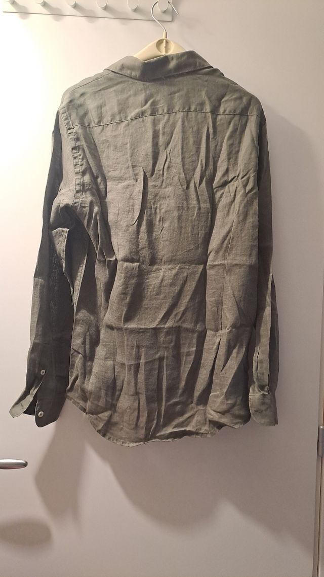 Camicia di lino uomo taglia m