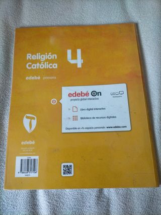 Libro de religión 4°primaria edebé