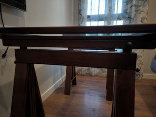 MESA ESTUDIO MADERA TEKA