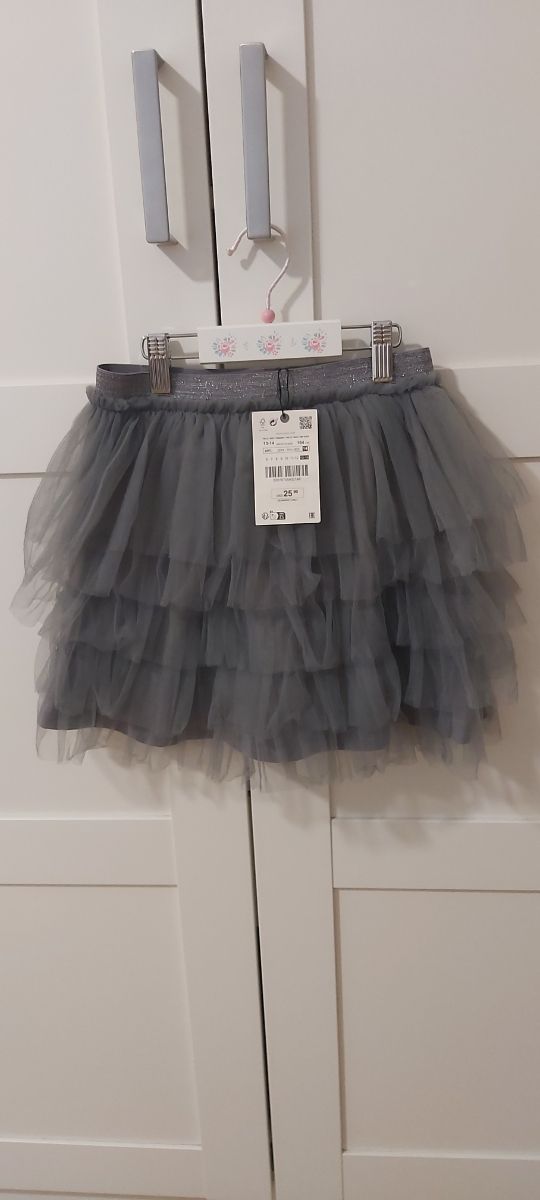 Falda tul teen 13-14.Zara