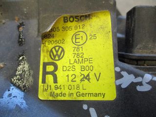 Faro Xenón VW Golf 4 derecho