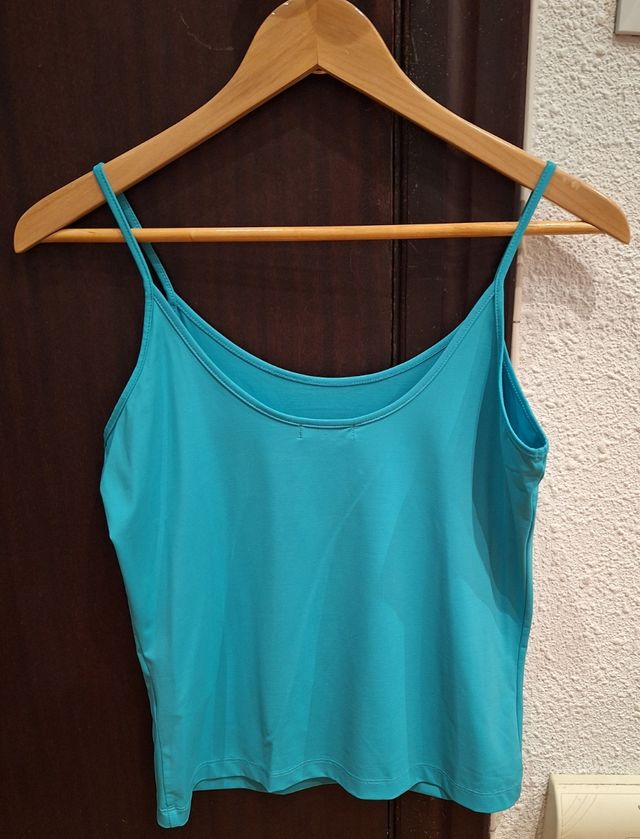 Camiseta básica Cortefiel tirantes finos