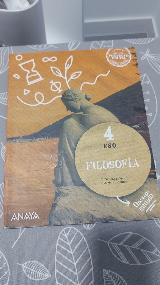 LIBRO 4 ESO ANAYA FILOSOFIA