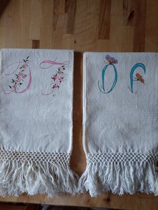 Teli in cotone grezzo nuovi