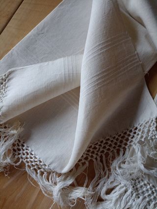 Teli in cotone grezzo nuovi