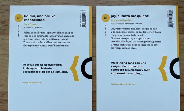 Lote 2 libros nuevos Loqueleo Santillana +6