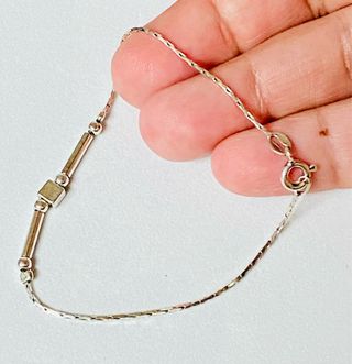 Pulsera unica “ Geometrix” en plata de ley 925