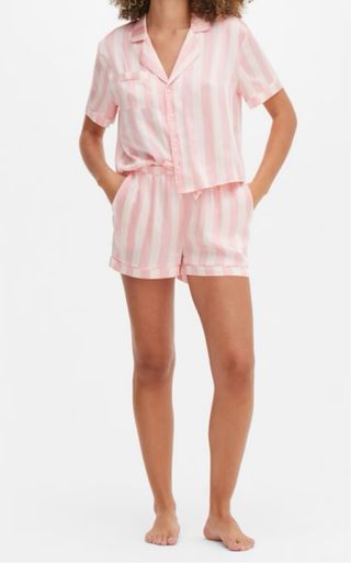 Conjunto de Pijama de satén de verano