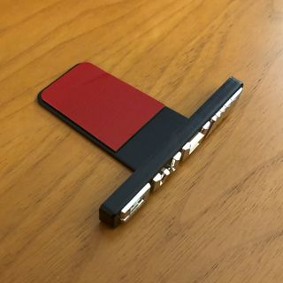 Logo fregio cromato per griglia Mercedes Benz AMG