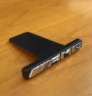 Logo fregio cromato per griglia Mercedes Benz AMG