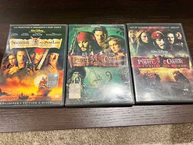 Trilogia Dvd I Pirati dei Caraibi