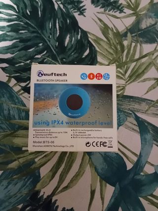 Altavoz Bluetooth waterproof