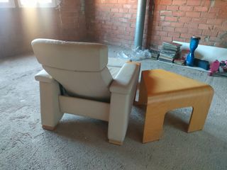 Sofà completo de piel tipo stressles