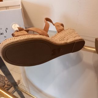 Sandalo espadrillas beige Pepita rei