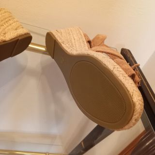 Sandalo espadrillas beige Pepita rei