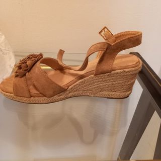 Sandalo espadrillas beige Pepita rei