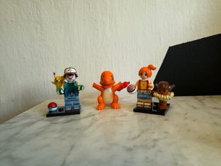 Figuras pokemon pikachu comptibles con lego