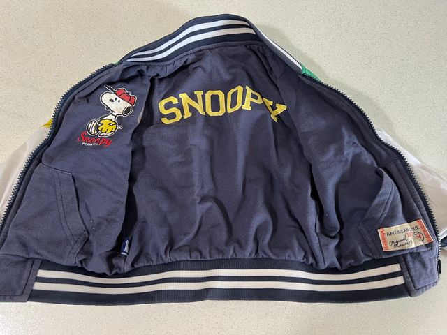 Giubbino primaverile Snoopy bimbo 2-3 anni