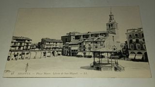 Postal Segovia Plaza Mayor