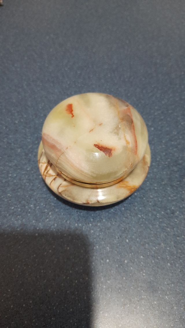 Portagioie in onice anni 50