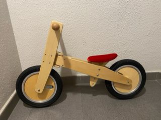 Bici madera niños