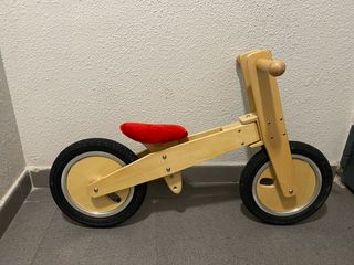 Bici madera niños