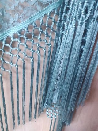 Mantón Chal encaje de guipur