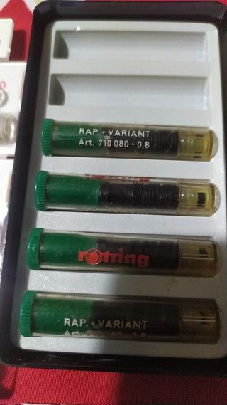 Puntali per pennini da disegno tecnico.