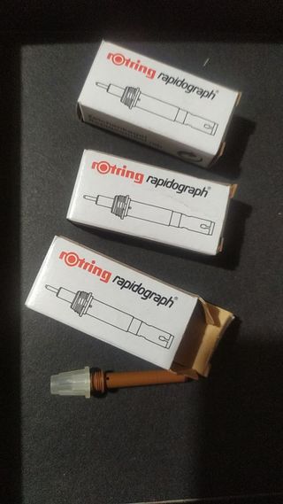 Puntali per pennini da disegno tecnico.