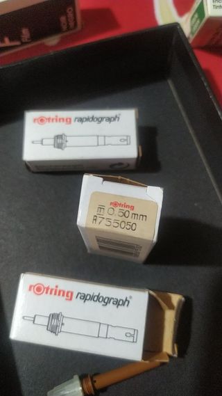 Puntali per pennini da disegno tecnico.