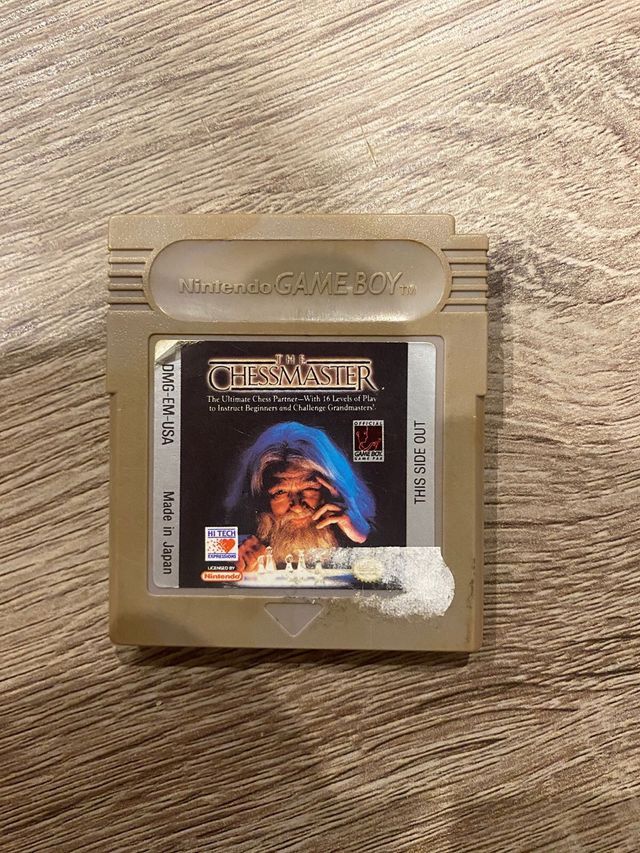 Gameboy The Chessmaster