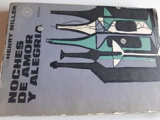 Noches de amor y alegría Henry Miller Edicion 1965