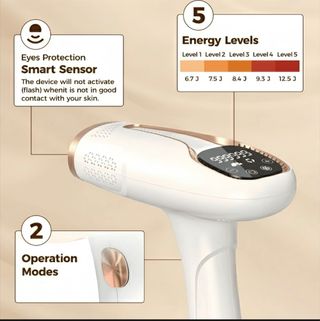 Depiladora IPL Eliminación Permanente del Vello