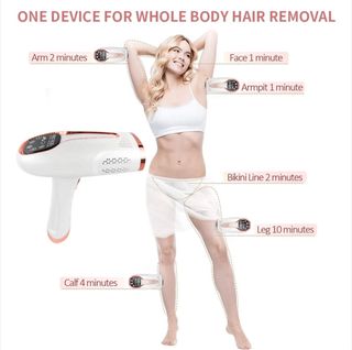 Depiladora IPL Eliminación Permanente del Vello