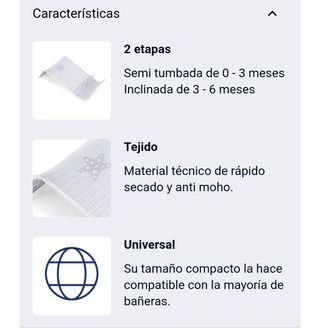 Hamaca baño bebe Jane