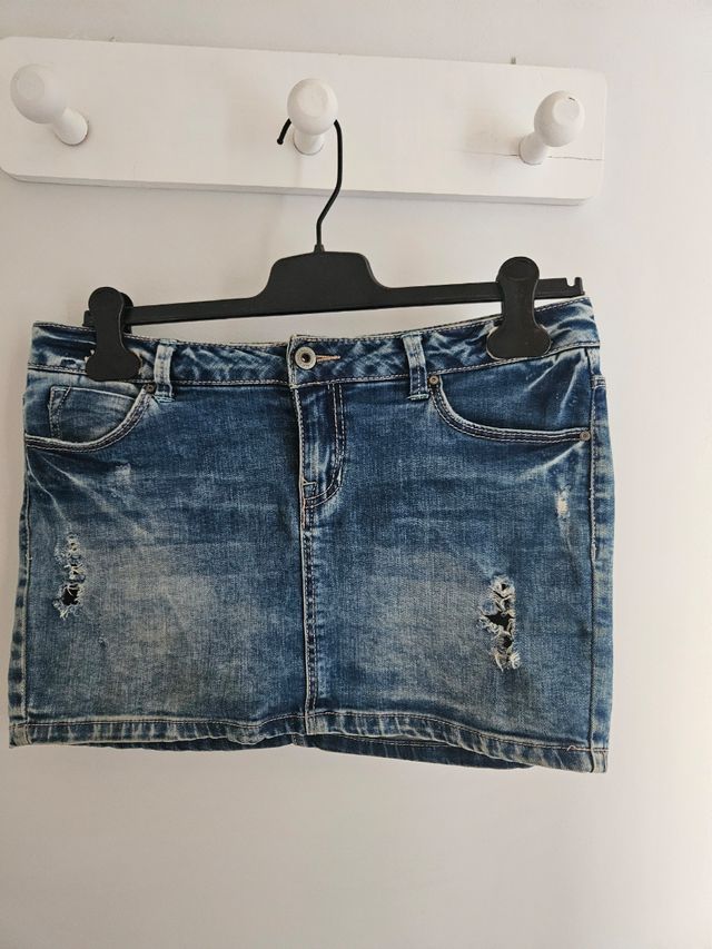Minifalda vaquera