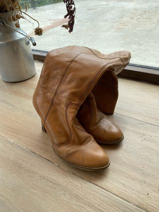 Botas de piel vintage