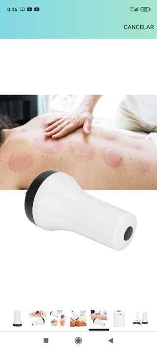 Masajeador de ventosas, máquina de raspado gua sha