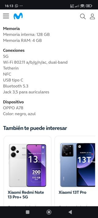 OPPO A78