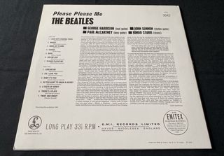 please please me the beatles RaroLp rosso