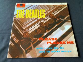 please please me the beatles RaroLp rosso