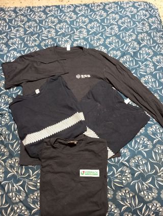 Camiseta trabajo manga larga