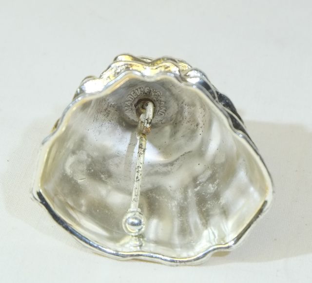 Campanello in metallo placcato argento