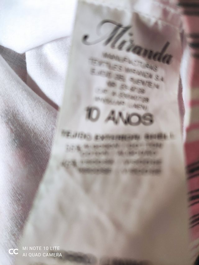 Miranda vestido niña