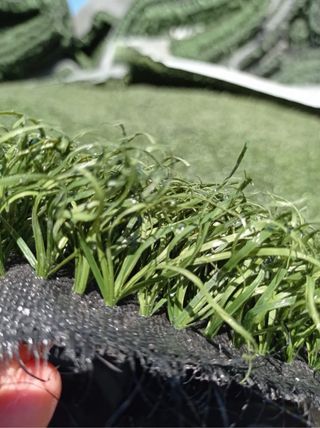 Cesped artificial reciclado